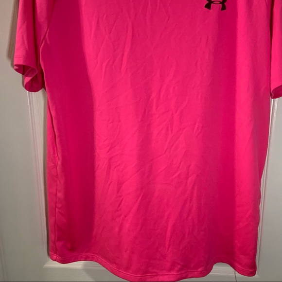 Under Armour Women’s Active Hot Pink The Tech Tee size Medium - Picture 5 of 7